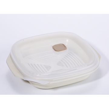 プラスチック製のお弁当の食事箱の食品コンテナ